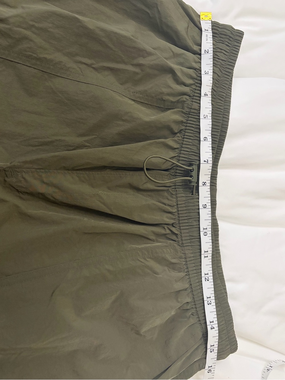 Victoria’s Secret PINK Olive Green Parachute Cargo Pants Y2K Utility Size L - Picture 12 of 13